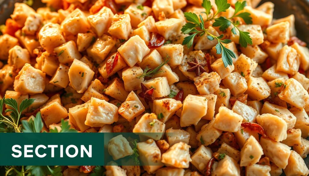 diced chicken recipes