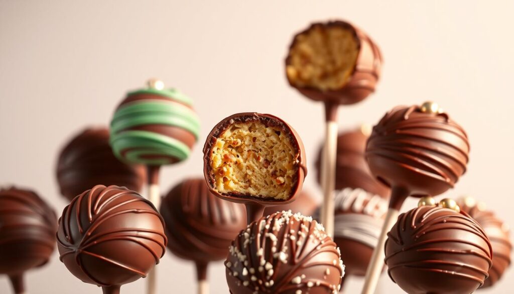 A delightful arrangement of Starbucks-inspired cake pops, meticulously crafted with a soft, moist cake center enveloped in a layer of creamy chocolate coating. The pops are artfully displayed against a clean, minimalist background, allowing their vibrant colors and textures to take center stage. Intricate details, such as the delicate ridges and shimmering highlights on the chocolate shells, are captured with precision, conveying the high-quality craftsmanship that defines Starbucks' signature treats. The lighting casts a warm, inviting glow, accentuating the alluring appeal of these irresistible confections. This image perfectly encapsulates the essence of Starbucks cake pops - a delightful balance of indulgence and sophistication that captivates the senses. A delightful arrangement of Starbucks-inspired cake pops, meticulously crafted with a soft, moist cake center enveloped in a layer of creamy chocolate coating. The pops are artfully displayed against a clean, minimalist background, allowing their vibrant colors and textures to take center stage. Intricate details, such as the delicate ridges and shimmering highlights on the chocolate shells, are captured with precision, conveying the high-quality craftsmanship that defines Starbucks' signature treats. The lighting casts a warm, inviting glow, accentuating the alluring appeal of these irresistible confections. This image perfectly encapsulates the essence of Starbucks cake pops - a delightful balance of indulgence and sophistication that captivates the senses.