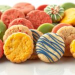 colorful ingredients in some cookie recipes