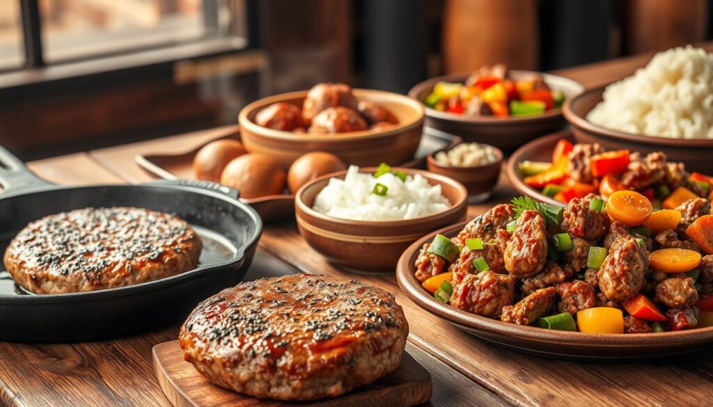 high protein ground beef recipes